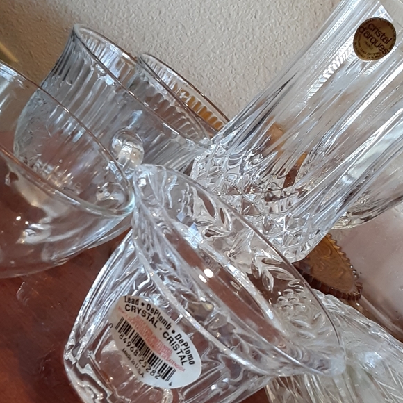 Crystal glass set - Picture 4 of 8